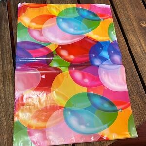 Colorful Balloons 8 pieces of 10X13 Poly Mailers